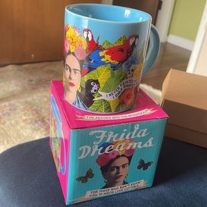 Frida Kahlo coffee mug NEW in box